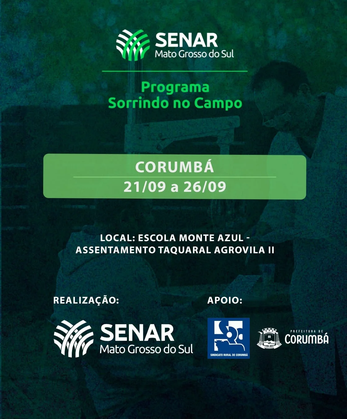 Sorrindo no Campo